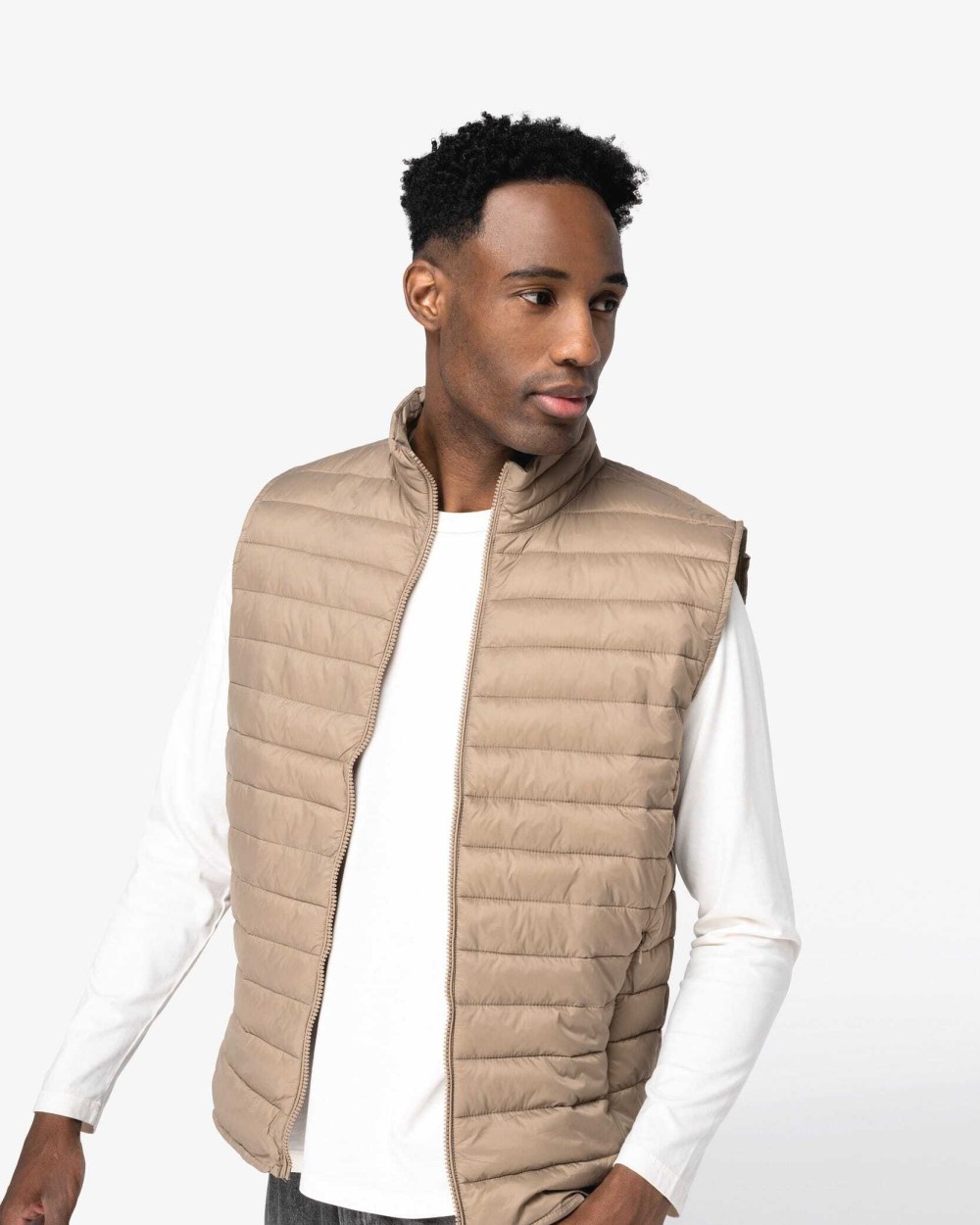 NATIVE SPIRIT Leichter umweltfreundlicher Bodywarmer für Herren Jacken personalisierbar