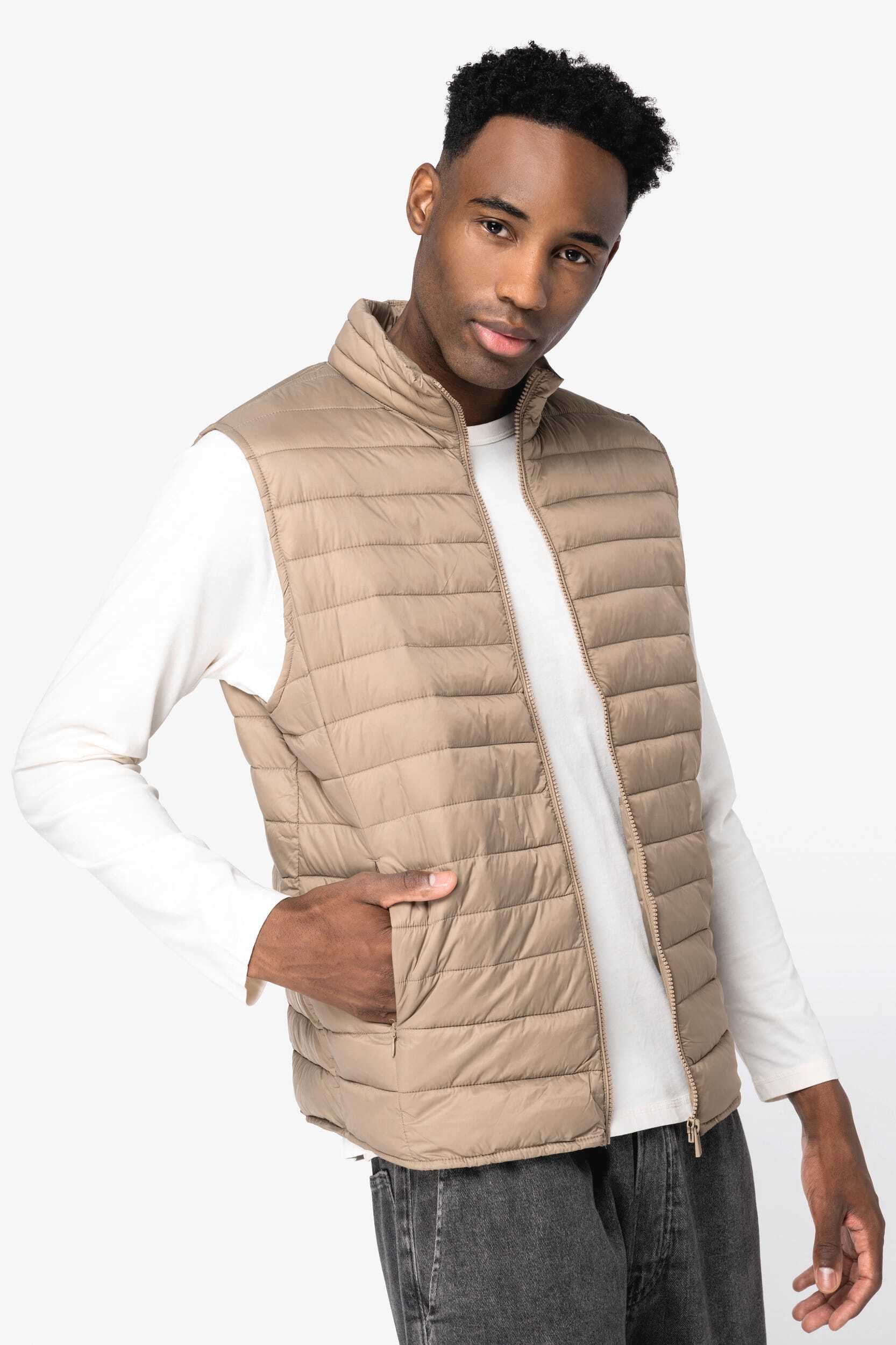 Vestes personnalisable NATIVE SPIRIT Bodywarmer écoresponsable léger homme