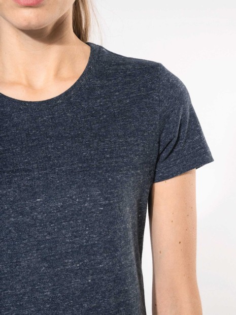 T-Shirts à personnaliser KARIBAN T-shirt vintage manches courtes femme 