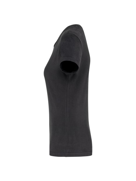 KARIBAN T-shirt vintage manches courtes femme /api/colors/10fec2d4-69d5-4858-bfe1-0957fa2ccdb4 personnalisable