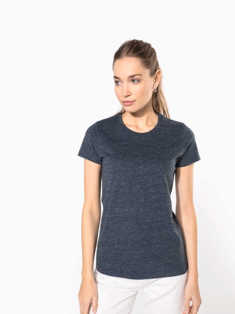 T-Shirts à personnaliser KARIBAN T-shirt vintage manches courtes femme 