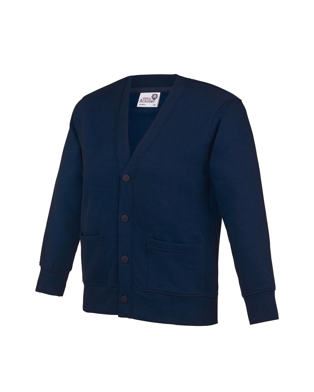 AWDIS Kids Academy cardigan Pullovers personalisierbar