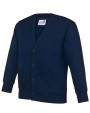AWDIS Kids Academy cardigan Pullovers personalisierbar