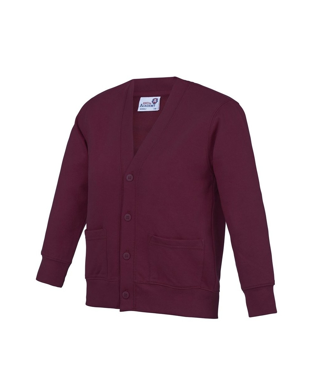 AWDIS Kids Academy cardigan Pullovers personalisierbar