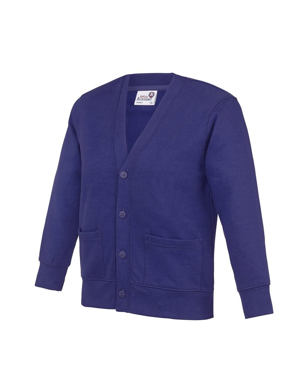 AWDIS Kids Academy cardigan Pullovers personalisierbar