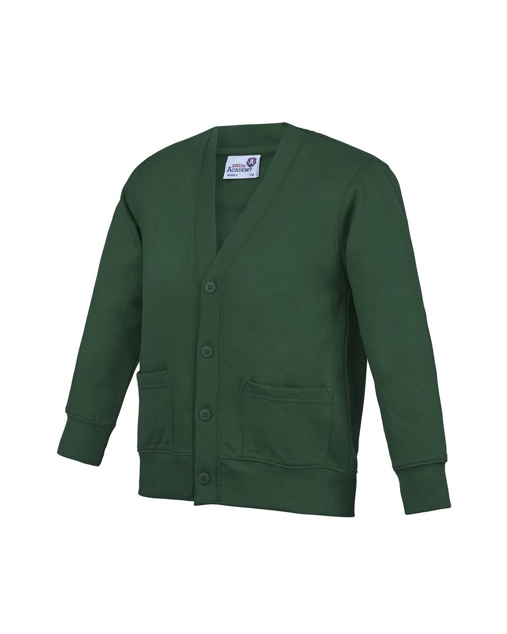 AWDIS Kids Academy cardigan Pullovers personalisierbar