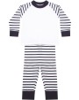 LARKWOOD Streifen-Pyjama Baby Artikeln personalisierbar