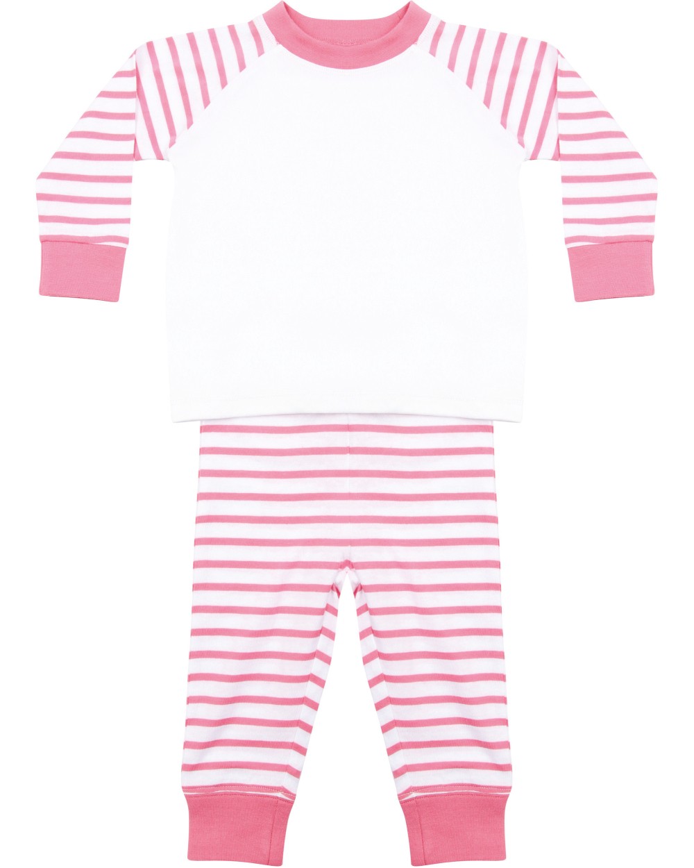 Baby artikelen LARKWOOD Gestreepte pyjama voor bedrukking &amp; borduring