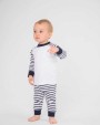 Baby artikelen LARKWOOD Gestreepte pyjama voor bedrukking &amp; borduring
