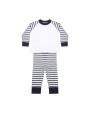 LARKWOOD Streifen-Pyjama Baby Artikeln personalisierbar