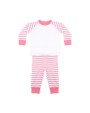 Baby artikelen LARKWOOD Gestreepte pyjama voor bedrukking &amp; borduring