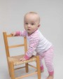 Baby artikelen LARKWOOD Gestreepte pyjama voor bedrukking &amp; borduring