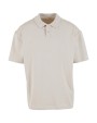 BUILD YOUR BRAND OVERSIZED POLO SHIRT Poloshirts personalisierbar