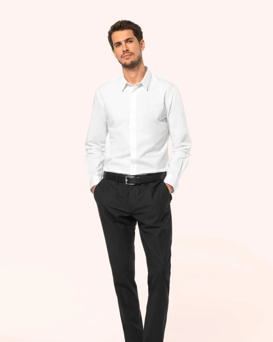 Chemises personnalisable Kariban Chemise popeline manches longues homme