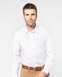 Chemises personnalisable KARIBAN Chemise popeline manches longues homme