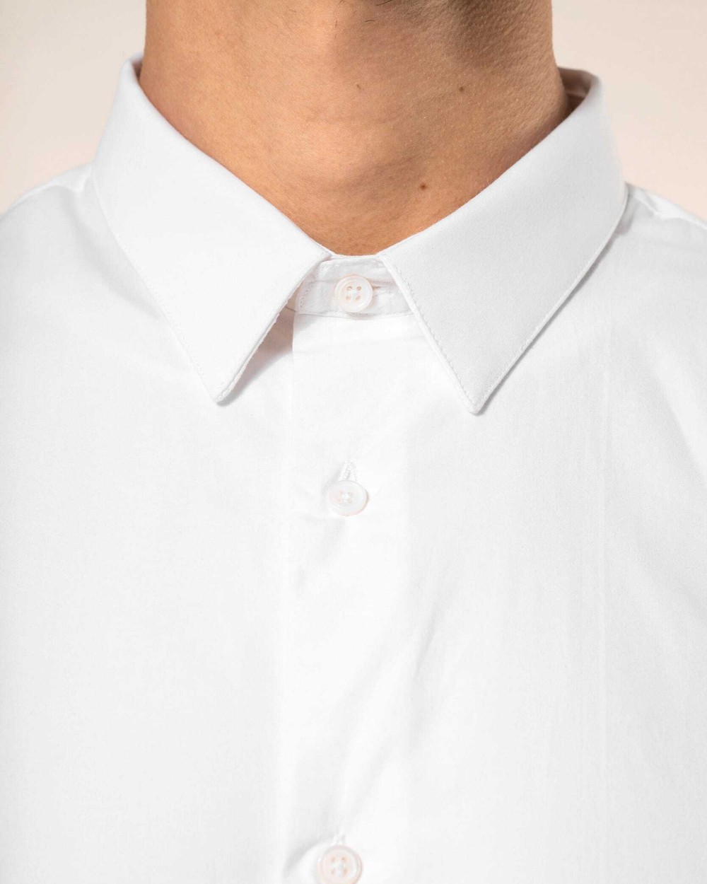 Chemises personnalisable KARIBAN Chemise popeline manches longues homme