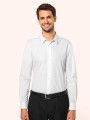 Chemises à personnaliser KARIBAN Chemise popeline manches longues homme 