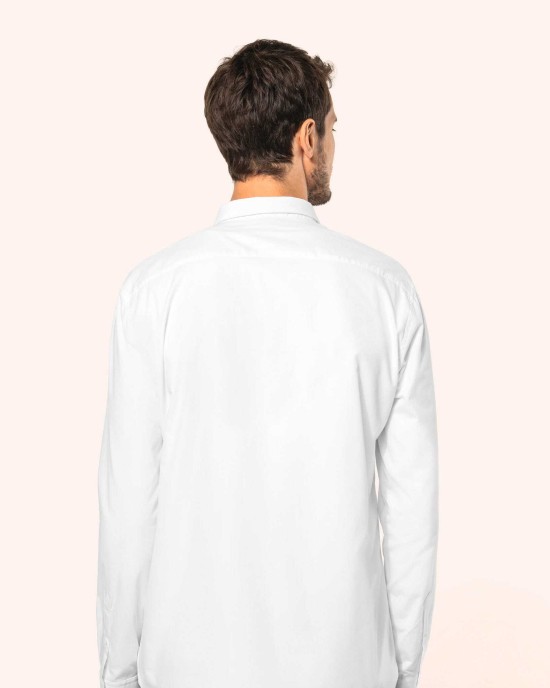 Chemises personnalisable Kariban Chemise popeline manches longues homme