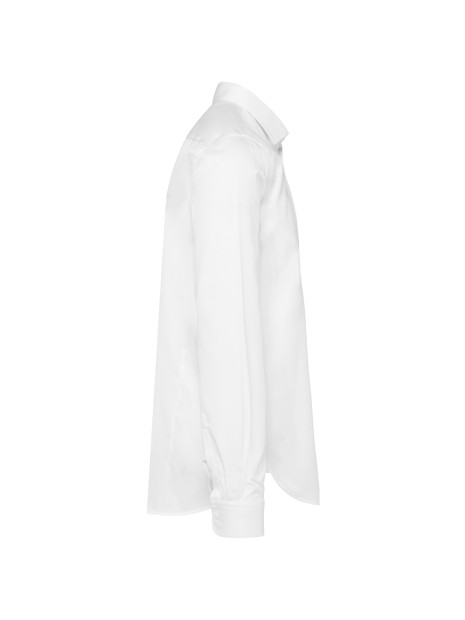 KARIBAN Chemise popeline manches longues homme /api/colors/7a92cd2d-10d2-40b4-928b-296bb7487506 personnalisable