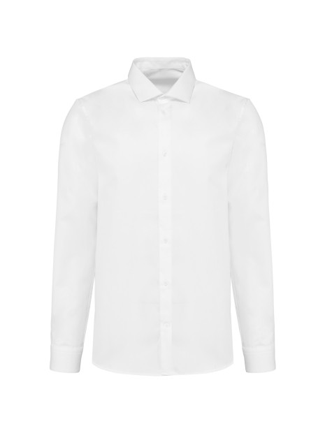 KARIBAN Chemise popeline manches longues homme /api/colors/7a92cd2d-10d2-40b4-928b-296bb7487506 personnalisable