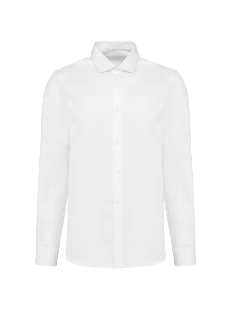 KARIBAN Chemise popeline manches longues homme /api/colors/7a92cd2d-10d2-40b4-928b-296bb7487506 personnalisable