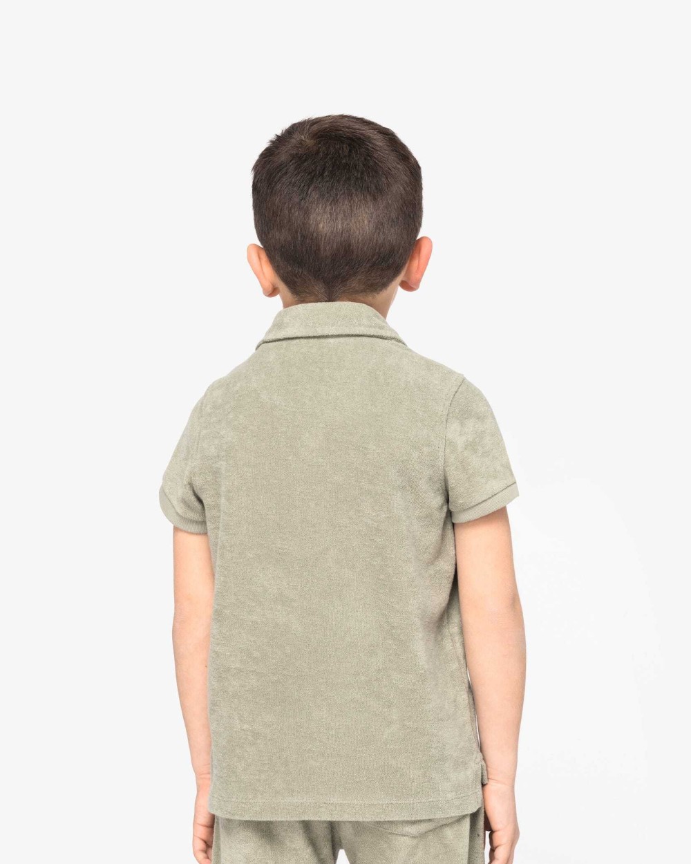 NATIVE SPIRIT Umweltfreundliches Polohemd aus Frottee für Kinder Poloshirts personalisierbar