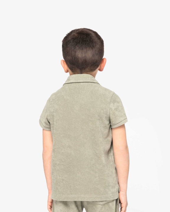 Polos personnalisable NATIVE SPIRIT Polo écoresponsable en éponge garçon