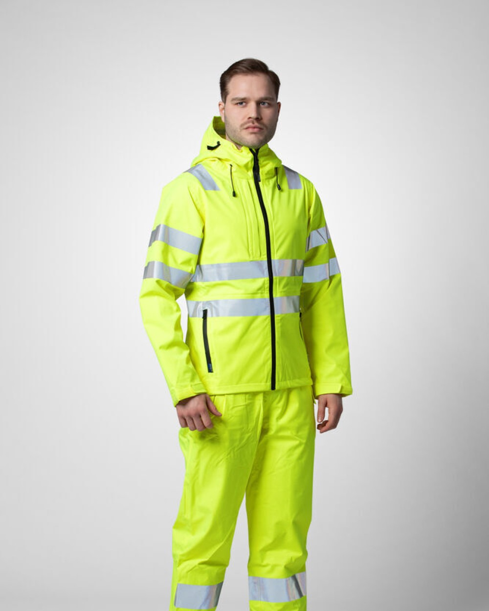 PROJOB 6550 REGENHOSE EN ISO 20471 KLASSE 2 Hosen personalisierbar