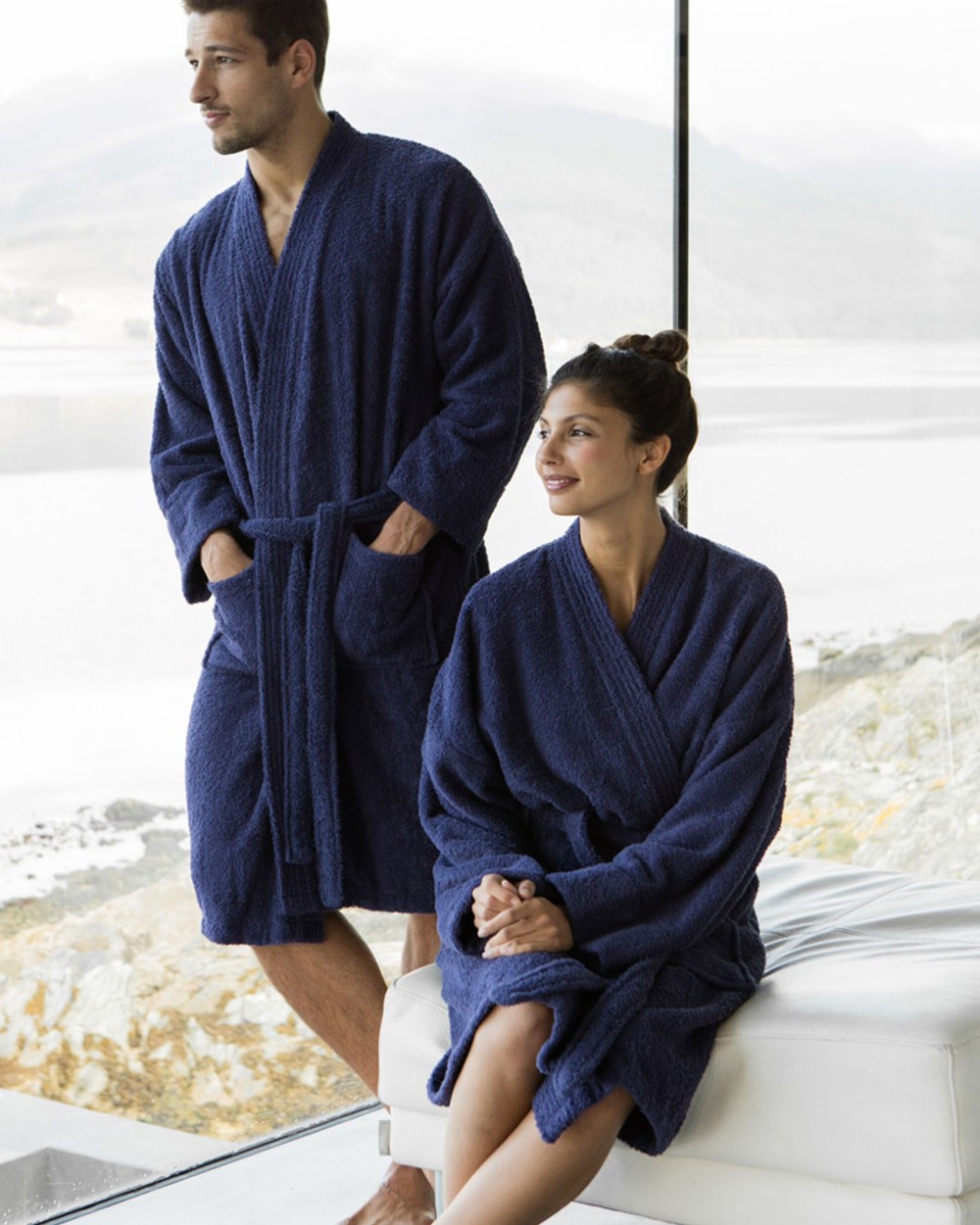 Jurken TOWEL-CITY KIMONO ROBE voor bedrukking &amp; borduring