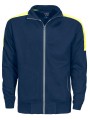 PROJOB 2123 SWEATSHIRT FULL ZIP BANDES FLUO /api/colors/88cba4a0-0ac1-4e82-af5d-b00e170011fe personnalisable
