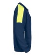 Sweaters & hoodies PROJOB 2123 SWEATER LANGE RITS MET FLUO INZETSTUKKEN voor bedrukking &amp; borduring