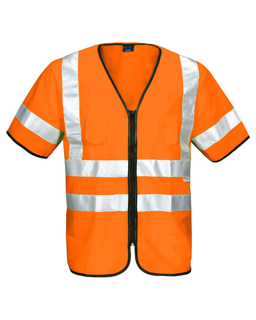 Fluo vestjes PROJOB 6707 SIGNALISATIEHESJE MET MOUWEN EN ISO 20471 KLASSE 3 voor bedrukking &amp; borduring