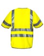 Gilets de sécurité personnalisable PROJOB 6707 GILET PRIO ZIPPE - EN ISO 20471 CLASSE 3