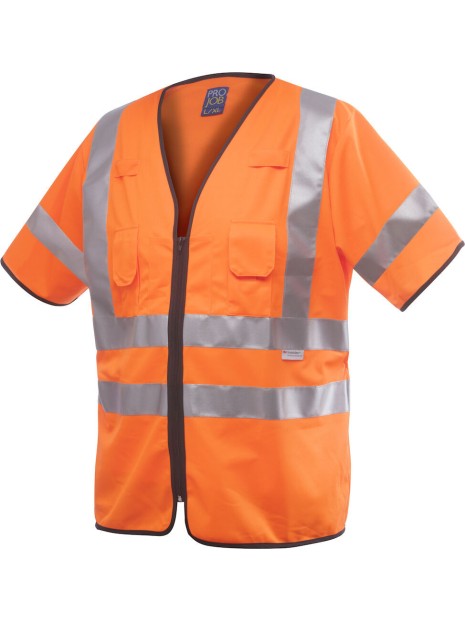 PROJOB 6707 GILET PRIO ZIPPE - EN ISO 20471 CLASSE 3 /api/colors/d51260d5-b263-4200-988d-ee19f414959e personnalisable