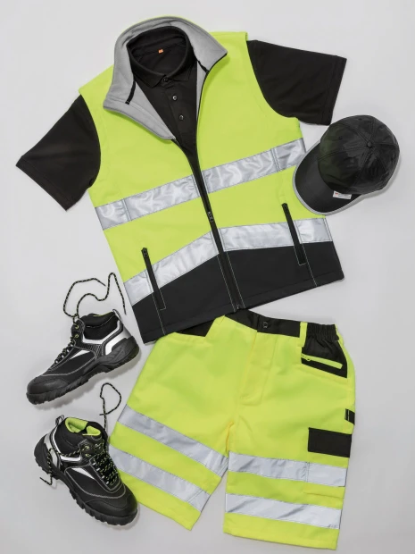 Softshells à personnaliser RESULT Gilet softshell High Viz 