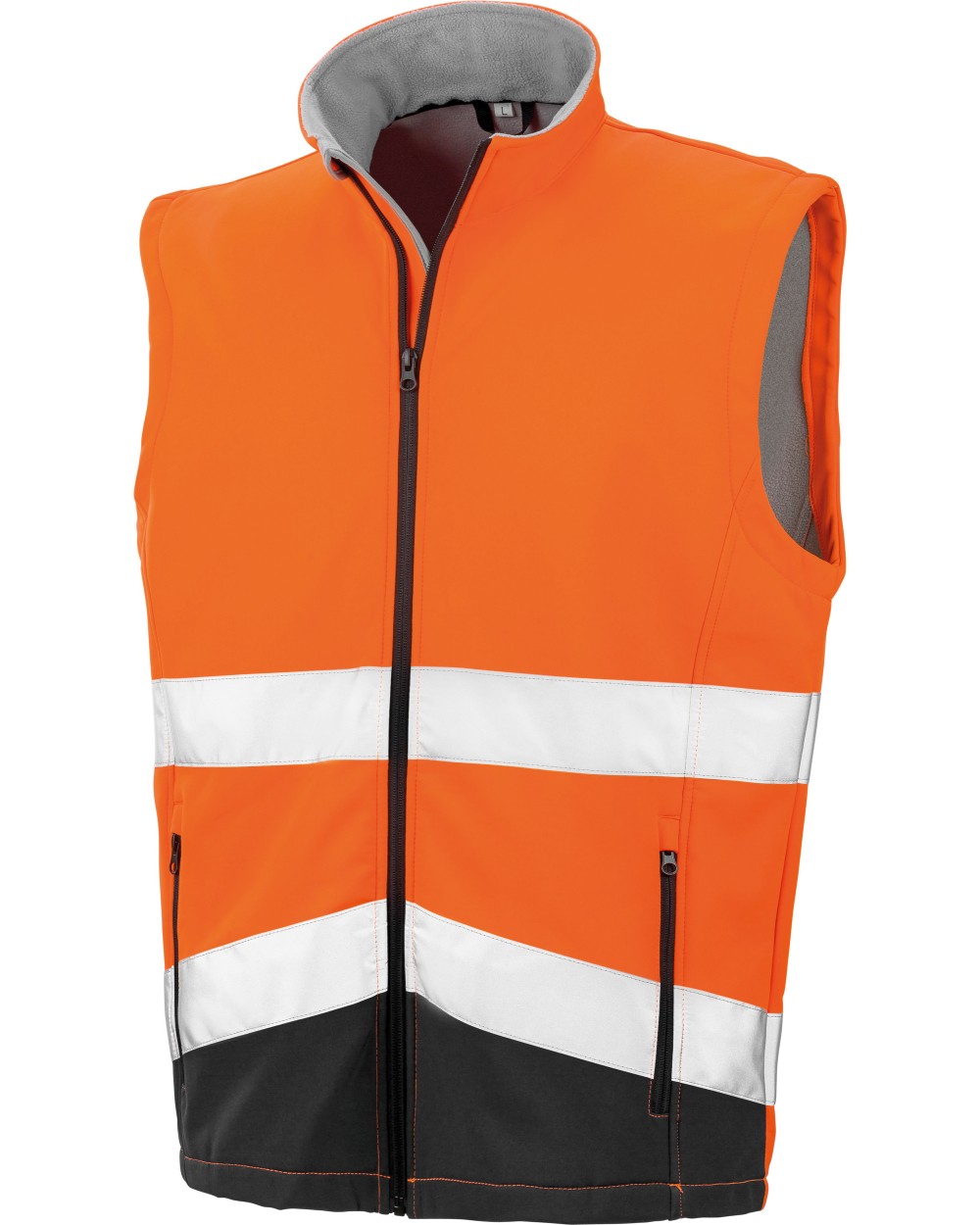Softshells RESULT Hi-vis softshellgilet voor bedrukking &amp; borduring