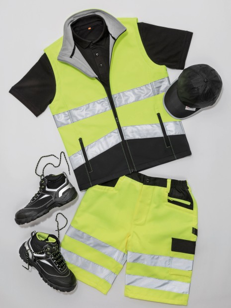 Softshells à personnaliser RESULT Gilet softshell High Viz 