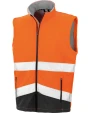 RESULT High-viz softshell jacket Softshells personalisierbar