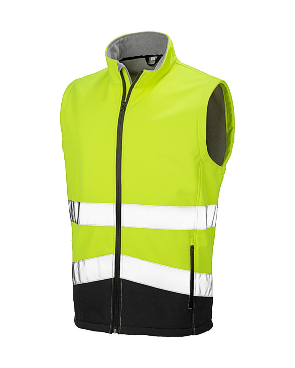 RESULT High-viz softshell jacket Softshells personalisierbar