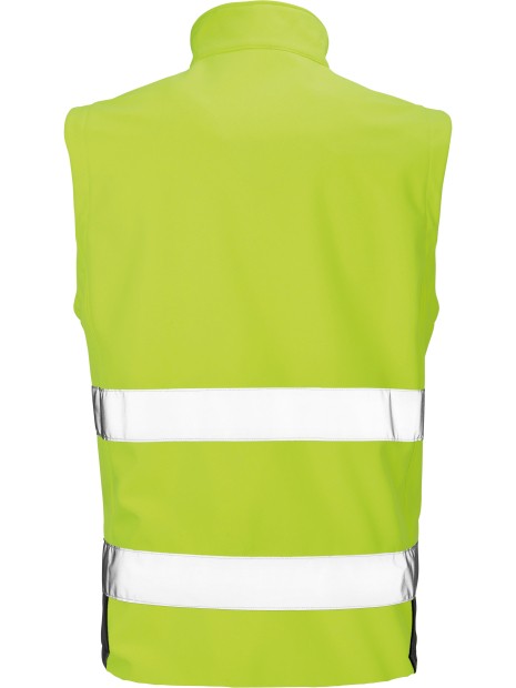 RESULT Gilet softshell High Viz /api/colors/4406e9f6-ddbd-46b3-8a98-3c911ea4efea personnalisable
