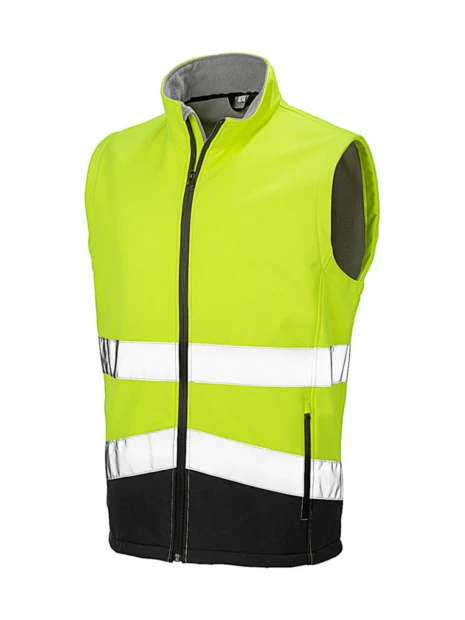 RESULT Gilet softshell High Viz /api/colors/dc26d294-08c1-4ea6-b510-aae307a4d18e personnalisable
