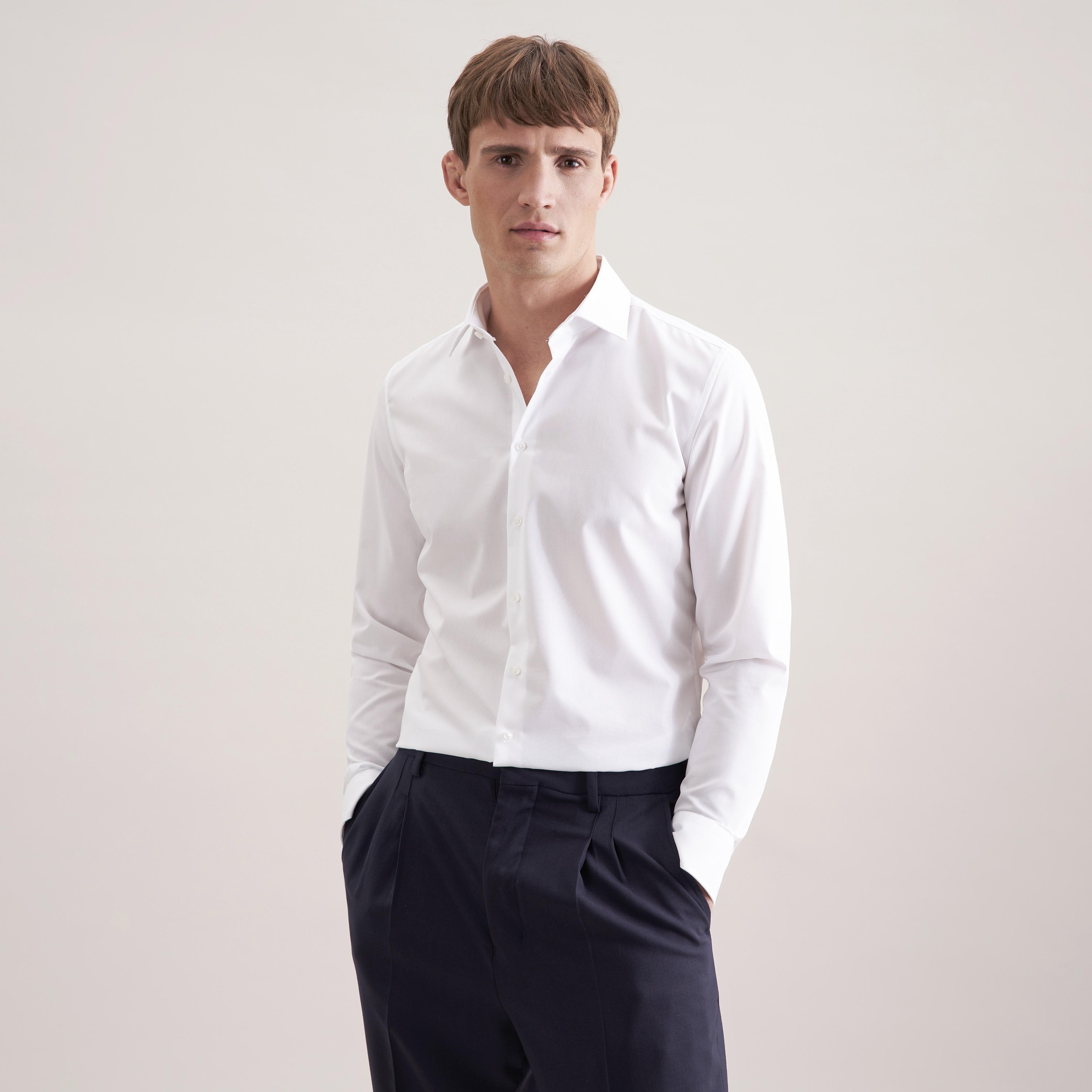 SEIDENSTICKER Men´s Shirt Shaped Fit Extra Longsleeve Hemden personalisierbar