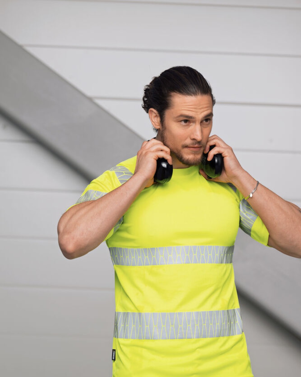 T-shirts JOBMAN 5326 T-shirt Hi-Vis voor bedrukking &amp; borduring