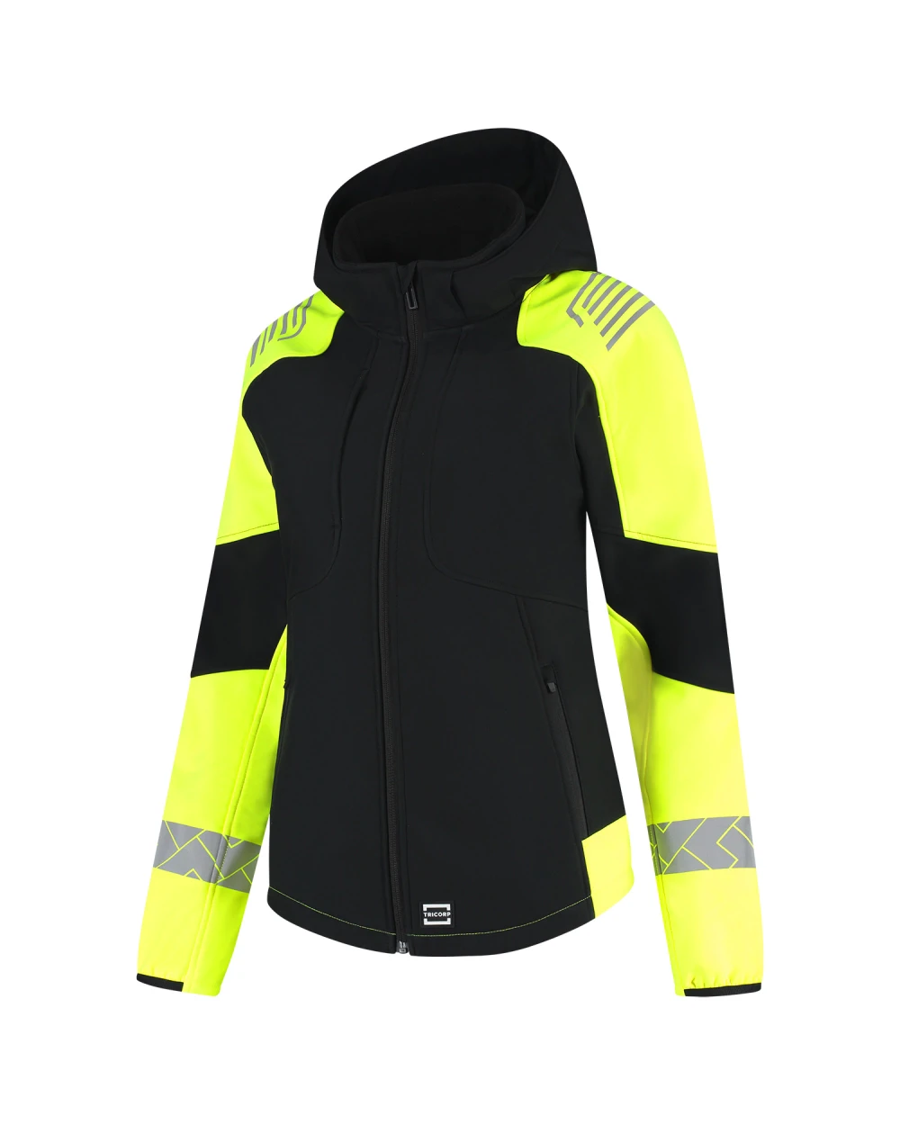 TRICORP Softshelljacke Kapuze Reflective Redefined Damen Jacken personalisierbar