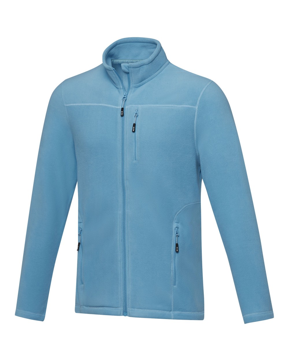 Jassen ELEVATE Amber GRS gerecycled heren fleece jas met volledige rits voor bedrukking &amp; borduring