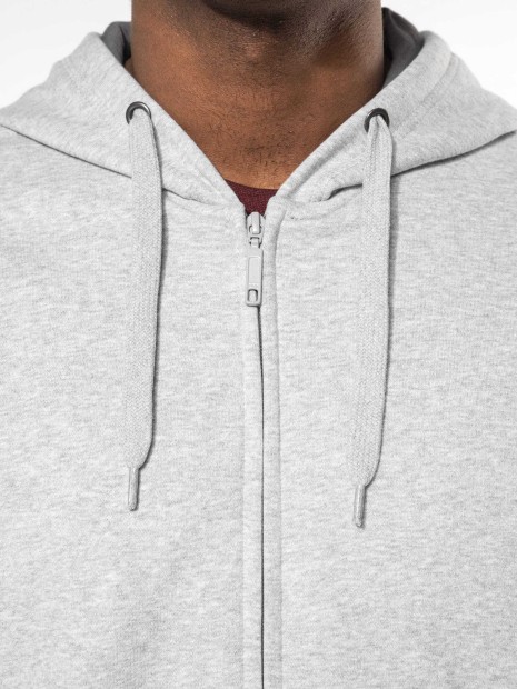 Sweat-shirts à personnaliser KARIBAN Sweat-shirt zippé capuche unisexe 