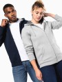 Sweat-shirts à personnaliser KARIBAN Sweat-shirt zippé capuche unisexe 