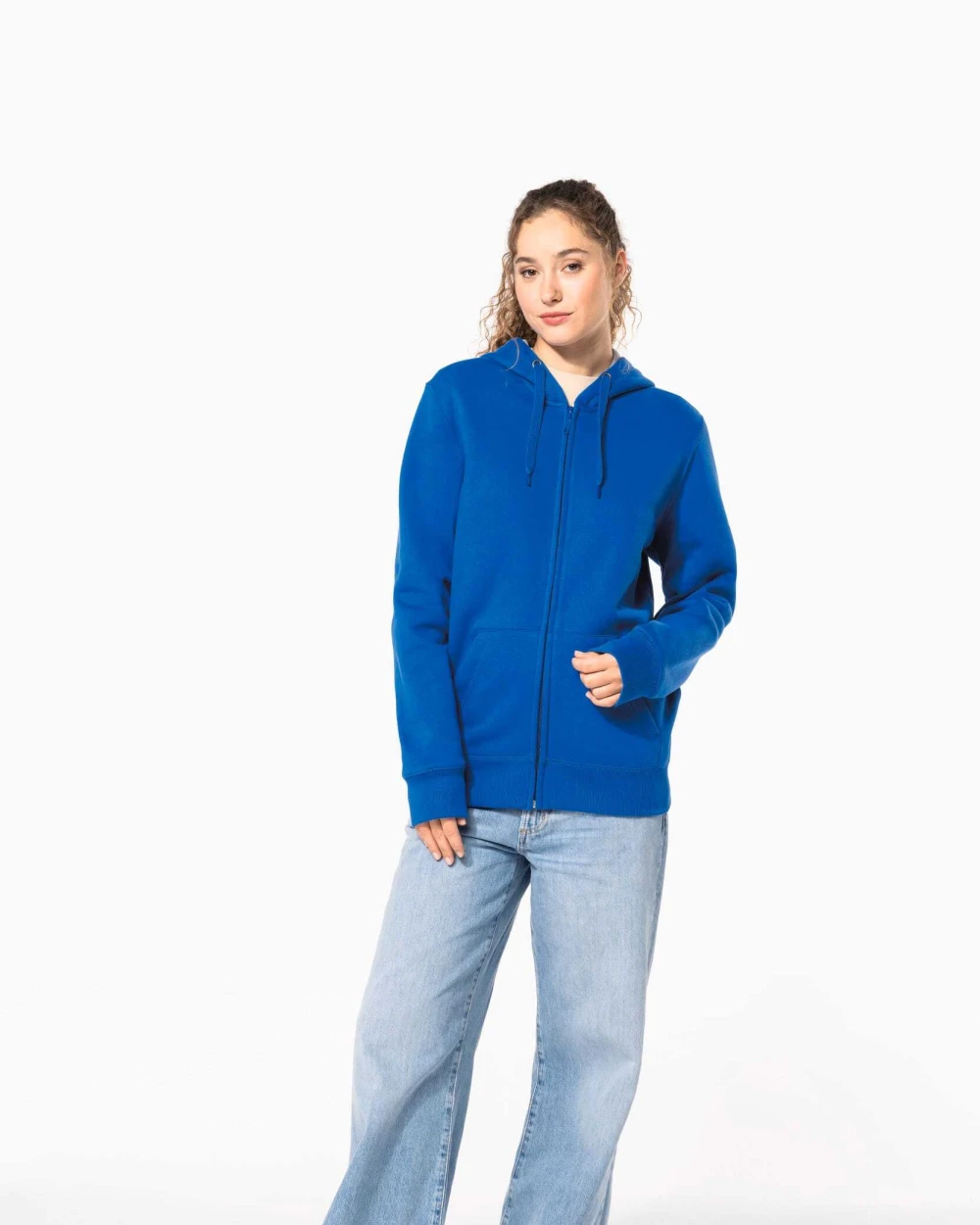 KARIBAN Kapuzensweatshirt mit Reißverschluss Sweatshirts personalisierbar