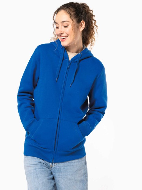 Sweat-shirts à personnaliser KARIBAN Sweat-shirt zippé capuche unisexe 