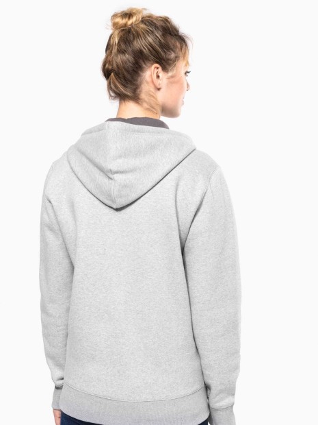 Sweat-shirts à personnaliser KARIBAN Sweat-shirt zippé capuche unisexe 